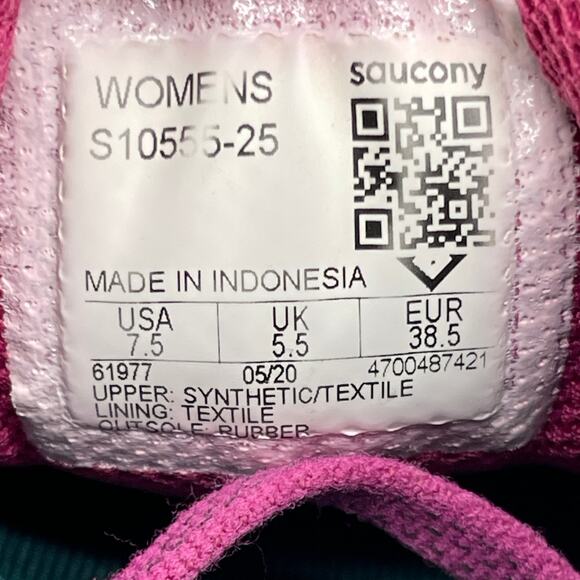 Saucony Xodus 10 Shoes Womens Size 7.5 Green Trail Running Walking Hiking - Picture 8 of 8